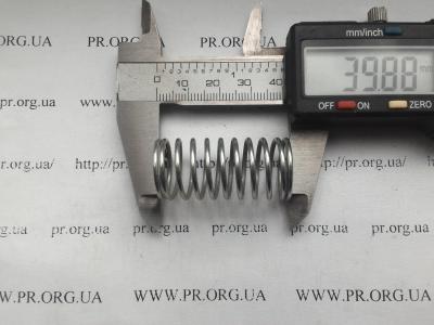Пружина стиснення 1,5 х 18,5 х 40 (Артикул: S4160)