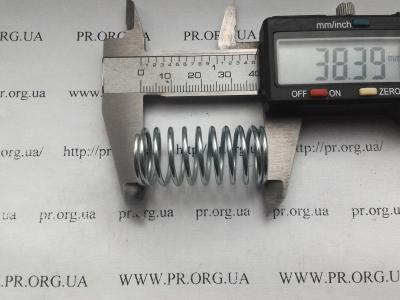 Пружина сжатия 1,5 х 18 х 38,5 (Артикул: S4162)