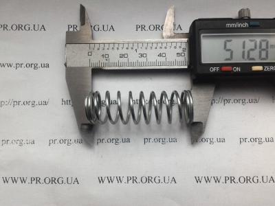 Пружина сжатия 1,5 х 17 х 51 (Артикул: S4164)