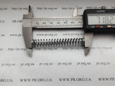 Пружина сжатия 1,5 х 9,5 х 71,5 (Артикул: S4190)