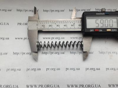 Пружина сжатия 1,5 х 9,7 х 59 (Артикул: S4194)