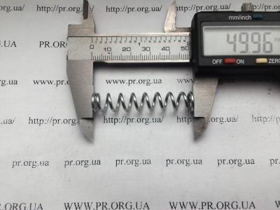 Пружина сжатия 1,5 х 9,7 х 50 (Артикул: S4195)