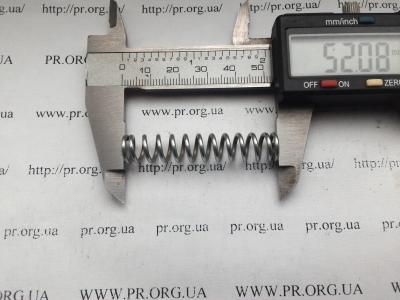 Пружина сжатия 1,5 х 10 х 52 (Артикул: S4197)