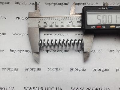 Пружина стиснення 1,5 х 10 х 50 (Артикул: S4200)