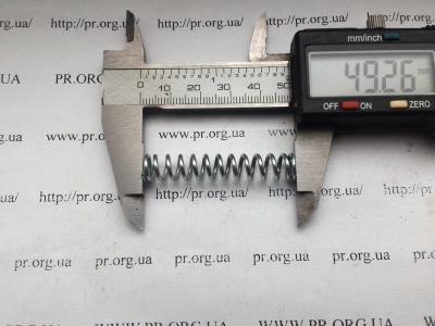 Пружина сжатия 1,4 х 8,8 х 49 (Артикул: S4209)