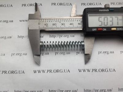 Пружина сжатия 1,4 х 9 х 50,5 (Артикул: S4221)