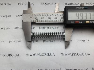 Пружина сжатия 1,4 х 9 х 49,5 (Артикул: S4224)