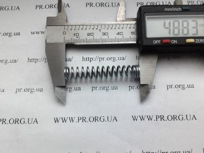 Пружина стиснення 1,2 х 8,8 х 48,8 (Артикул: S4227)