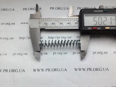 Пружина стиснення 1,2 х 9,2 х 50 (Артикул: S4228)