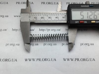 Пружина сжатия 1,2 х 8 х 51 (Артикул: S4231)