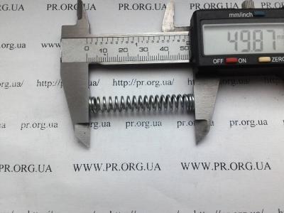 Пружина сжатия 1,2 х 7,9 х 50 (Артикул: S4232)