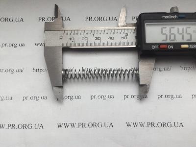 Пружина стиснення 1 х 7,9 х 56,5 (Артикул: S4248)