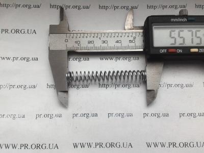 Пружина сжатия 1 х 7,9 х 55,5 (Артикул: S4249)