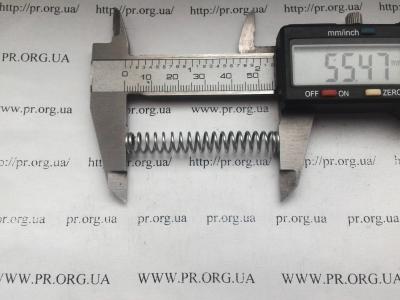 Пружина стиснення 1 х 8,1 х 55,5 (Артикул: S4251)