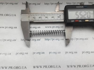 Пружина стиснення 1 х 7,9 х 55 (Артикул: S4253)