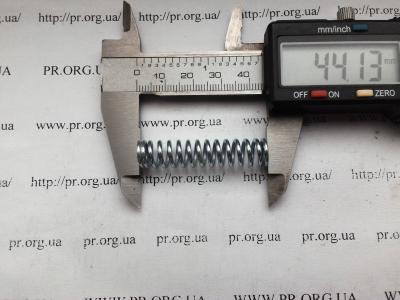 Пружина сжатия 1,5 х 9,9 х 44 (Артикул: S4285)