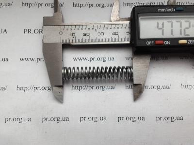 Пружина сжатия 1,4 х 9 х 47,7 (Артикул: S4304)