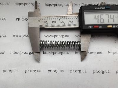 Пружина сжатия 1,4 х 9 х 46,7 (Артикул: S4305)