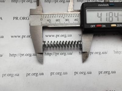 Пружина сжатия 1,4 х 8,2 х 42 (Артикул: S4313)