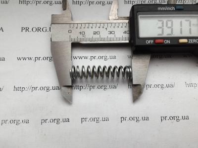 Пружина сжатия 1,4 х 9 х 39 (Артикул: S4317)