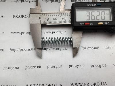 Пружина сжатия 1,4 х 9 х 36 (Артикул: S4318)