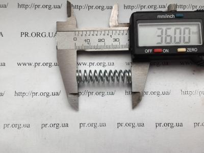 Пружина сжатия 1,4 х 9,2 х 36 (Артикул: S4320)