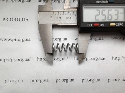 Пружина сжатия 1,4 х 9,8 х 25,5 (Артикул: S4325)