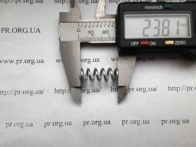 Пружина стиснення 1,4 х 9,8 х 23,5 (Артикул: S4329)