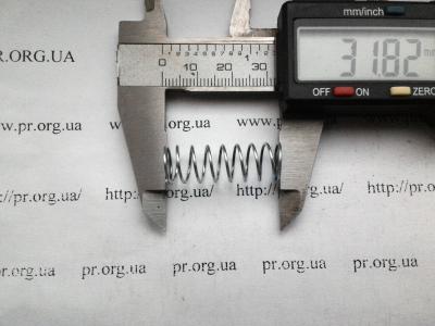 Пружина сжатия 0,8 х 10,8 х 31,5 (Артикул: S4335)