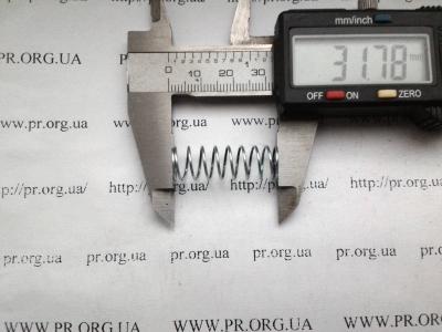 Пружина сжатия 0,8 х 10,5 х 31,5 (Артикул: S4336)