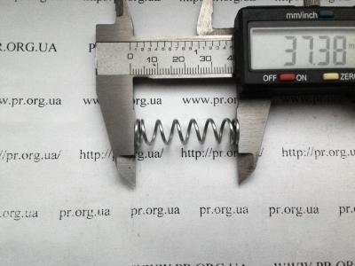 Пружина сжатия 1,2 х 9,7 х 37 (Артикул: S4337)