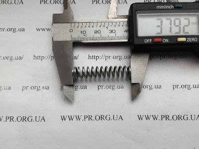 Пружина стиснення 1,2 х 8 х 38 (Артикул: S4350)