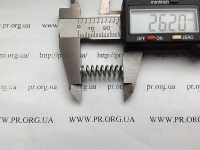 Пружина сжатия 1,2 х 8 х 26 (Артикул: S4355)