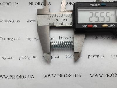 Пружина сжатия 1,2 х 8 х 25,5 (Артикул: S4360)