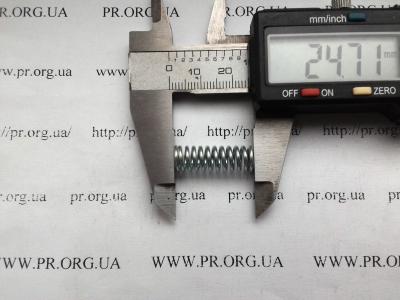 Пружина сжатия 1,2 х 8 х 24,5 (Артикул: S4363)