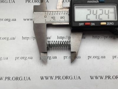 Пружина сжатия 1,2 х 7,5 х 24 (Артикул: S4366)