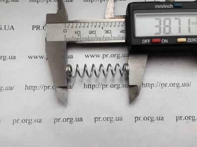 Пружина сжатия 1 х 8,8 х 38,5 (Артикул: S4377)