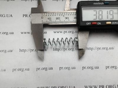Пружина сжатия 1 х 8,8 х 38 (Артикул: S4378)