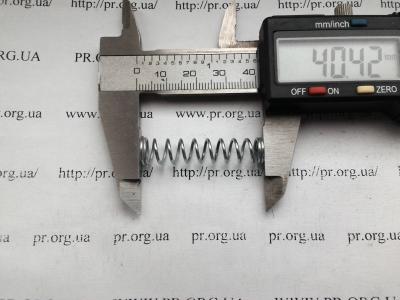 Пружина стиснення 1 х 8,3 х 40,5 (Артикул: S4380)