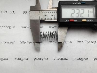 Пружина сжатия 1 х 9 х 23 (Артикул: S4385)