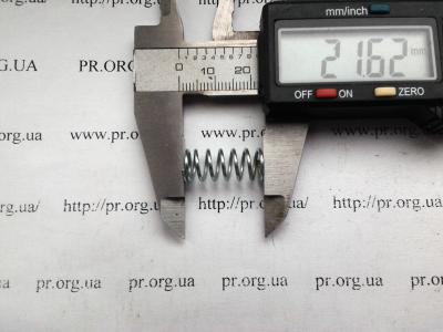 Пружина сжатия 1 х 9,1 х 21,5 (Артикул: S4387)