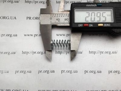 Пружина стиснення 1 х 9 х 21 (Артикул: S4388)