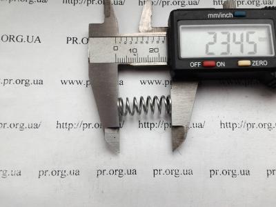 Пружина стиснення 1 х 8,6 х 23,5 (Артикул: S4400)