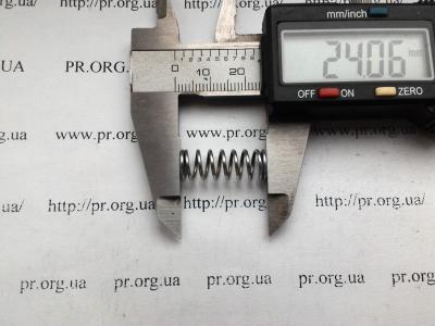 Пружина стиснення 1 х 8,7 х 24 (Артикул: S4403)