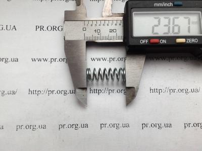 Пружина стиснення 1 х 8,6 х 23,7 (Артикул: S4404)