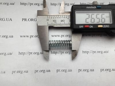 Пружина сжатия 1 х 9 х 26,5 (Артикул: S4411)