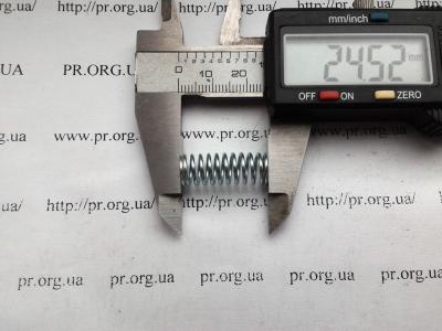 Пружина стиснення 1 х 9,1 х 24,5 (Артикул: S4418)