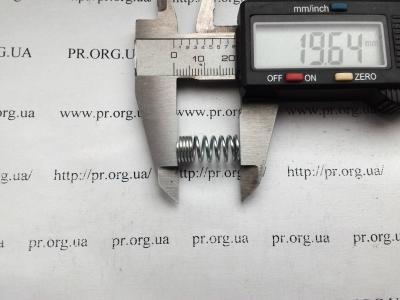 Пружина стиснення 1 х 8,5 х 19,5 (Артикул: S4420)