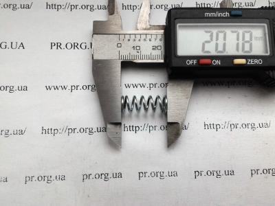 Пружина стиснення 1 х 8 х 20,8 (Артикул: S4435)