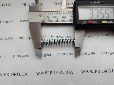 Пружина сжатия 1 х 7,2 х 37,5 (Артикул: S4445)